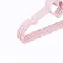 PeiQiH Home Velvet Clothes Hangers 5 Pack, Not-Slip Notched 360掳 Swivel Hook Ultra Thin Space Saving Standard Hangers for Coats Suit Pants-Beige 42x21cm