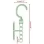 5 Holes Clothes Hanger Organizer Multi-Function 360 Rotating Clothes Rack with Handle 10pcs Random Color 5 Holes Clothes Hanger Organizer Multi-Function 360 Rotating Clothes Rack with Handle 10pcs Random Color