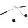 KIPB Stainless Steel Car Seat Coat Rack Hanger Clothes Rack for Car Seat
