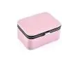 likemybaby Mini Jewelry Boxes Portable Jewelry Storage Boxes Ring Earring Earring Leather Jewelry Boxes (Pink)