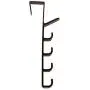 Multifunctional Door Hanger Hook Home Clothes Storage Holder Towel Hanging Rack - Coffee Qsbai Multifunctional Door Hanger Hook Home Clothes Storage Holder Towel Hanging Rack - Coffee Qsbai