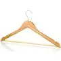 Neaties Natural and Safe Bamboo Wood Hangers Natural Finish, 12pk Neaties Natural and Safe Bamboo Wood Hangers Natural Finish, 12pk