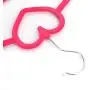 Elalma 10 Pack Non-Slip Slim Clothes Velvet Hangers - Strong and Durable Hangers Shirt Clothing Hangers Heart Style Plastic Hangers for Coats, Pants …(Rose Red) Elalma 10 Pack Non-Slip Slim Clothes Velvet Hangers - Strong and Durable Hangers Shirt Clothing Hangers Heart Style Plastic Hangers for Coats, Pants …(Rose Red)