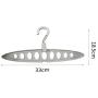 Bigmai Multi-Port Support Circle Clothes Hanger Clothes Drying Rack Scarf Hanger