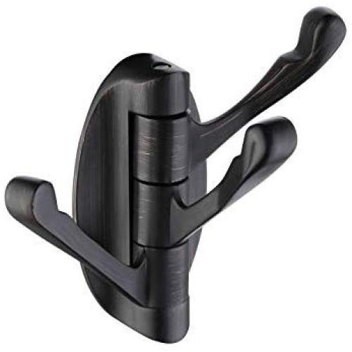 KES A5060-7 Wall Mounted Swing Arm Triple Coat and Hat Hook Solid Metal, Oil Rubbed Bronze KES A5060-7 Wall Mounted Swing Arm Triple Coat and Hat Hook Solid Metal, Oil Rubbed Bronze