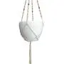 Macrame Plant Hanger Cotton 4 Legs 48 Inch For Indoor Outdoor, Living Room, Kitchen, Deck, Patio, High and Low Ceiling and Fits Round & Square Pots, Unique Design and Hand Knotted for Pot Size 10"-12" Macrame Plant Hanger Cotton 4 Legs 48 Inch For Indoor Outdoor, Living Room, Kitchen, Deck, Patio, High and Low Ceiling and Fits Round & Square Pots, Unique Design and Hand Knotted for Pot Size 10"-12"