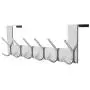Dseap Over The Door Hook Hanger, Over The Door Towel Rack, for Coat Clothes Hat Towel Bathroom, Brushed Nickel Dseap Over The Door Hook Hanger, Over The Door Towel Rack, for Coat Clothes Hat Towel Bathroom, Brushed Nickel