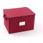 Covermates ? Medium Zip-Top Storage Bin ? 15W x 12D x 10H ? 2 YR Warranty ? Year Around Protection - Scarlett Red