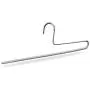 Mawa by Reston Lloyd Trouser Series Non-Slip Space-Saving Clothes Hanger with Single Rod for Pants, Style KH/1, 1-Each, Silver