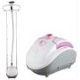 HWZXBCC Garment Steamer 1800W.Vertical Garment Steamer, Household Double Bar Steam Hanging Ironing Machine Ironing Clothes,2.2L Large Capacity Water.Clothes Steamer (Pink)