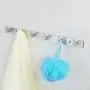Souked Stainless Steel 6 Hooks Bath Clothes Towel Wall Hanger Rack Souked Stainless Steel 6 Hooks Bath Clothes Towel Wall Hanger Rack