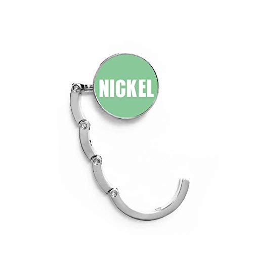 Nickel Element Name Chemistry Table Hanger Foldable Handbag Holder