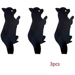 LoCbaT- Metal Clothes Hat Hooks Wall Hangers Keys Organizers Room Hanging Decor 3pcs - Hooks & Rails