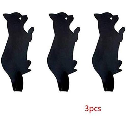 LoCbaT- Metal Clothes Hat Hooks Wall Hangers Keys Organizers Room Hanging Decor 3pcs - Hooks & Rails