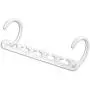 10pc Space Wonder Magic Hanger Useful 5 Hole Hook Closet Organizer Windproof Clothes Hanger Cloth Rank Organizer Hanger Tool