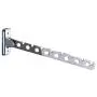 8 Holes Wall Mounted Hanger Hook Stainless Steel Clothes Hanger Rack Wardrobe Cloakroom Folding Rack for Shirts, Pants,2pcs 8 Holes Wall Mounted Hanger Hook Stainless Steel Clothes Hanger Rack Wardrobe Cloakroom Folding Rack for Shirts, Pants,2pcs