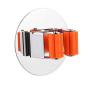 Mop Holder Wall Mounted Adhesive - Mop Broom Holder Wall Mount Organizer - Mop and Broom Holder/Bathroom Storage Organizer Mop Hanger/Wall Mounted Garden Storage Rack Oliverblvd