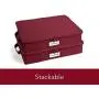 Covermates ? 14 Inch Zip-Top Storage Boxes -14W x 14D x 10H ?? 2 YR Warranty ? Year Around Protection - Scarlett Red Covermates ? 14 Inch Zip-Top Storage Boxes -14W x 14D x 10H ?? 2 YR Warranty ? Year Around Protection - Scarlett Red