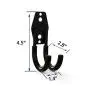 Garage Storage Hooks and Hangers, Garage Garden Tool Organizer, Bike Ladder Hooks for Garage Storage, Utility Wall Hooks for Hanging Heavy Tools, 6 Pack