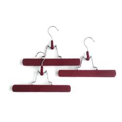 Red Velvet Hair Extension Hangers (set of 5)