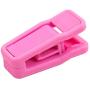 JETEHO 30Pcs Plastic Baby Hanger Clips, Slim-line Finger Clips Set for Clothes Hanger or Velvet Hanger (Pink)