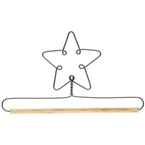 Ackfeld 6in Star Decorative Craft Hanger, 6" Ackfeld 6in Star Decorative Craft Hanger, 6"