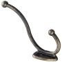 She-love Metal Handle Hook Hanger Clothes Hat Coat Robe Hanging Single Hook Wall Door (2 Pcs)