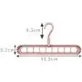IFRG.RY Multi-Port Support Circle Hangers Drying Racks Multifunction Plastic Scarf Clothes Hanger Storage Rack Pink -A