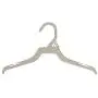 Mainetti 226 White All Plastic Hangers With Notches For Straps, Great For Shirts/Tops/Dresses, 12-Inch (Value Pack Of 1000)