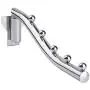 Zconmotarich Clothes Storage Stainless Steel Wall Mount Clothes Hanger Rack Hook Swing Arm Ball Rotary Holder - 3 Zconmotarich Clothes Storage Stainless Steel Wall Mount Clothes Hanger Rack Hook Swing Arm Ball Rotary Holder - 3