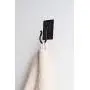 Wrought Iron Coat Rack Hooks | 3 Black Handmade Double-Plated Hangers for Coat, Hat, Cloths, Towels | Spacy Home RTZEN Décor | Wall Mounted Wrought Iron Coat Rack Hooks | 3 Black Handmade Double-Plated Hangers for Coat, Hat, Cloths, Towels | Spacy Home RTZEN Décor | Wall Mounted