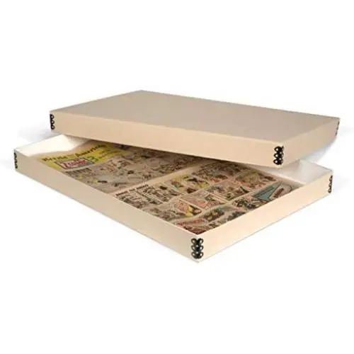 Gaylord Archival Tan Newspaper Preservation Boxes - 13W x 18L x 3"H Gaylord Archival Tan Newspaper Preservation Boxes - 13W x 18L x 3"H