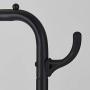 SINGAYE Clothes Rack 2-in-1 Multifunctional Design with 7 Side Hooks Tree Stand Coat Hanger for Garment, Hats, Scarves and Umbrellas, Indoor and Outdoor Use, Gold (Double Rod-Black) SINGAYE Clothes Rack 2-in-1 Multifunctional Design with 7 Side Hooks Tree Stand Coat Hanger for Garment, Hats, Scarves and Umbrellas, Indoor and Outdoor Use, Gold (Double Rod-Black)