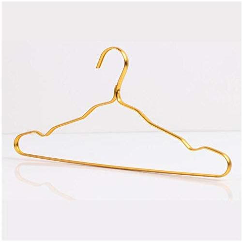 Clothes Hanger 10pcs Random Color Durable Antideformation Aluminium Alloy Closet Adult Skirt Dress Clothing Towel Storage Rack Hangers for Clothes