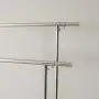 JIGUANG Clothes Hanger Coat Rack Floor Hanger Storage Wardrobe Clothing Drying Racks Porte Manteau kledingrek perchero de Pie Flower Pot Rack (Color : White)