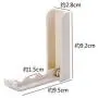 10PC Random Color Practical Plastic Folding Clothes Hanger Wall Hook Closet Organizer Shelves Coat Rack Storage Shelf for Kitchen Towel Holder