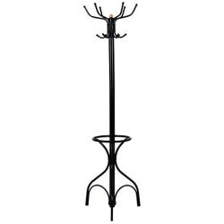 Vintage Metal Coat Hat Tree Stand Clothes Hanger
