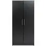 Prepac Elite Storage Cabinet 32" Wardrobe, Black