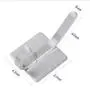 ON-FIX - Heavy Duty Adhesive Wall Hooks Stainless Steel Waterproof Hanger Hooks for Towel Clothes Keys - Bathroom Kitchen Storeroom - Pack of (4) ON-FIX - Heavy Duty Adhesive Wall Hooks Stainless Steel Waterproof Hanger Hooks for Towel Clothes Keys - Bathroom Kitchen Storeroom - Pack of (4)