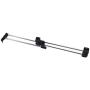 DearAnswer Heavy Duty Retractable Closet Pull Out Rod Wardrobe Clothes Hanger Rail Towel Closet Rail Organizer Rack for Home Bedroom Use, Type 2