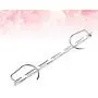 TOPBATHY 2pcs Magic Hanger Foldable Metal Straight Shape Space Saving Wonder Clothes Hangers Closet Organizer Hanger for Home Room Outdoor TOPBATHY 2pcs Magic Hanger Foldable Metal Straight Shape Space Saving Wonder Clothes Hangers Closet Organizer Hanger for Home Room Outdoor