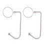 Garneck 2PCS Christmas Stocking Holders Metal Table Hooks for Bags Purse Non Slip Hangers