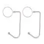 Garneck 2PCS Christmas Stocking Holders Metal Table Hooks for Bags Purse Non Slip Hangers Garneck 2PCS Christmas Stocking Holders Metal Table Hooks for Bags Purse Non Slip Hangers