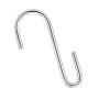 30PC Roontin S Hooks Silver, Heavy Duty Hangers, Metal Iron Hanger S Hooks 30 Pack White - for Hanging Pots and Pans, Coffee Mugs, Utensils, Clothes, Jeans, Towels in Kitchen and Closet Shelf