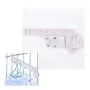 HJYPYJ Magic Hanger,Wall-Mounted PP Folding Hanger,Easy Installation Organizer Space-Saving Hanger,Bearing 5Kg Durable/White / 1 pcs HJYPYJ Magic Hanger,Wall-Mounted PP Folding Hanger,Easy Installation Organizer Space-Saving Hanger,Bearing 5Kg Durable/White / 1 pcs