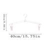 HJYPYJ Magic Hanger,Travel Portable Pp Folding Hanger,Space-Saving Organizer Hangers,for Balcony,Wardrobe Durable/Blue / 10 pcs