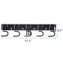 Twinkle Star Garage Tool Organizer Wall Mount, Mop Broom Holder, Wall Holders for Tools, 4 Pack
