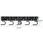 Twinkle Star Garage Tool Organizer Wall Mount, Mop Broom Holder, Wall Holders for Tools, 4 Pack