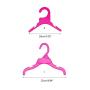 Kenrtuers Dog Product Accessories 10Pcs Plastic Pet Dog Cat Clothes Clothing Rack Hanger