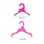 Kenrtuers Dog Product Accessories 10Pcs Plastic Pet Dog Cat Clothes Clothing Rack Hanger